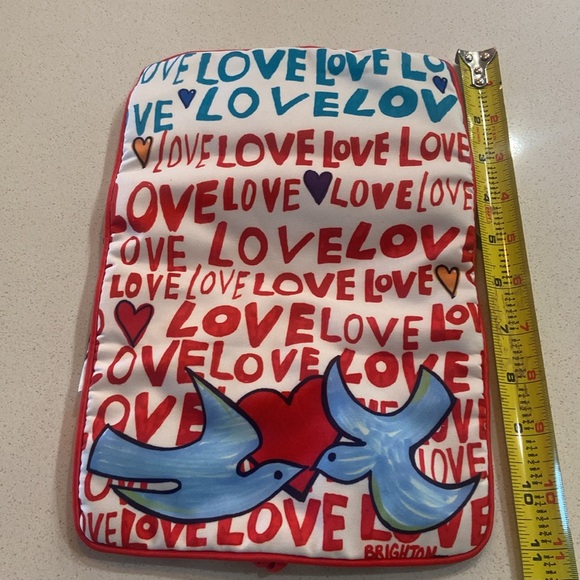 Brighton- Love Doves jewelry roll - Picture 4 of 5